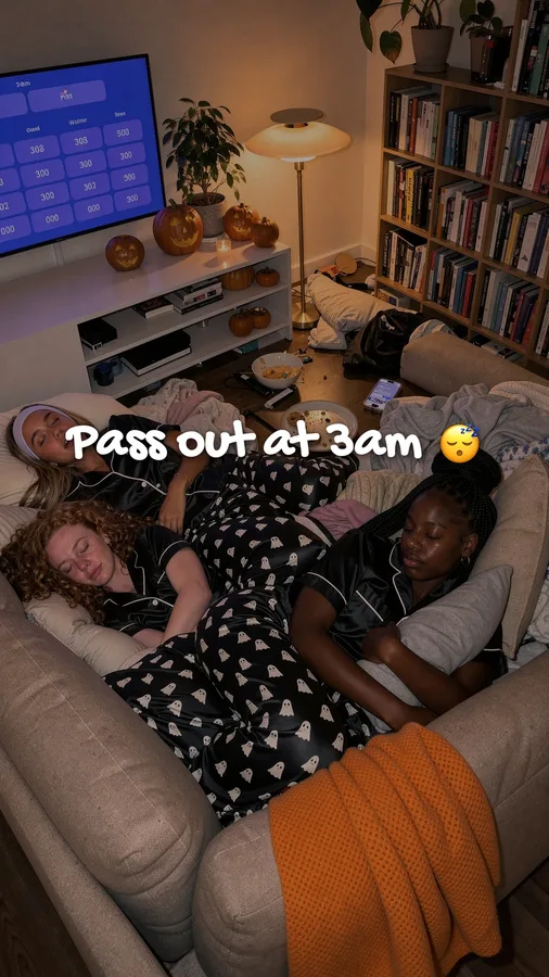 Slide 8 of the sleepover slideshow