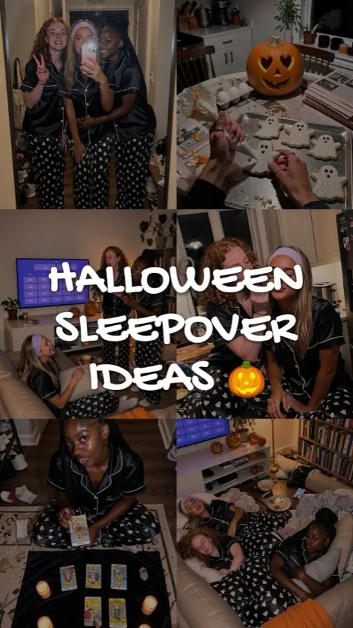 Cover: sleepover ideas