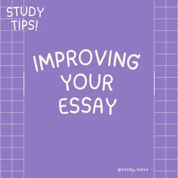 First slide: IMPROVING YOUR ESSAY