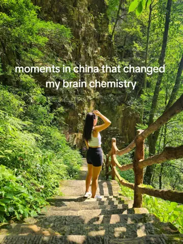 First slide: moments in china that changed my brain chemistry