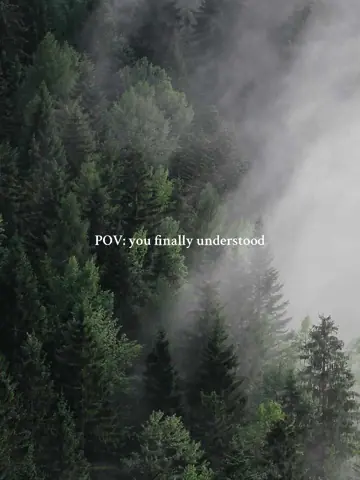 First slide: POV: you finally understood