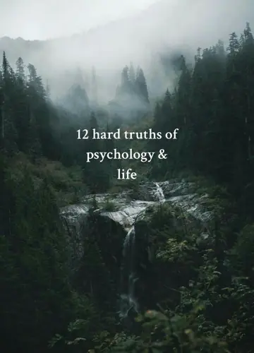 First slide: 12 hard truths of psychology & life