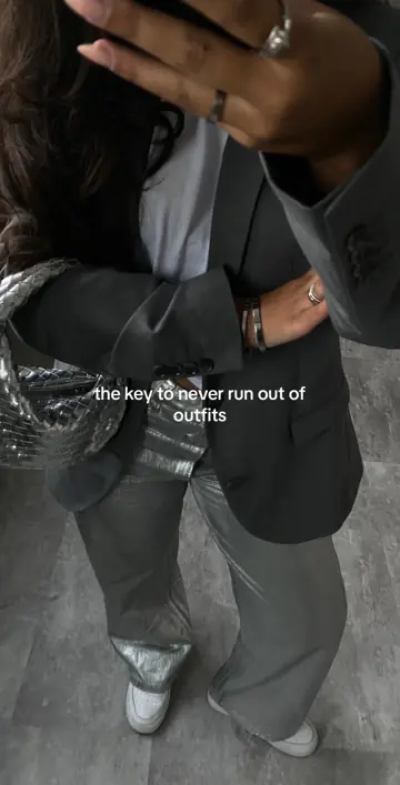First slide: the key to never run out of outfits