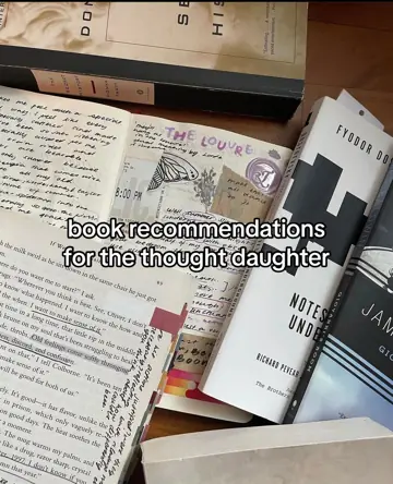 First slide: book recommendations for the thought daughter