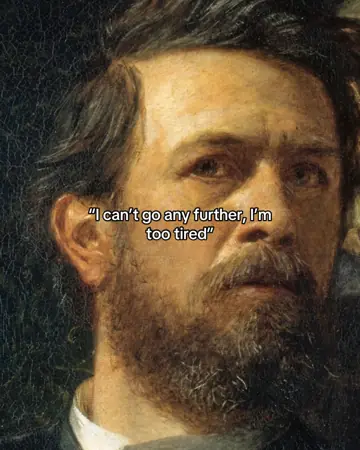 First slide: "I can't go any further, I'm too tired"
