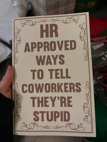 First slide: HR APPROVED WAYS TO TELL COWORKERS THEY'RE STUPID