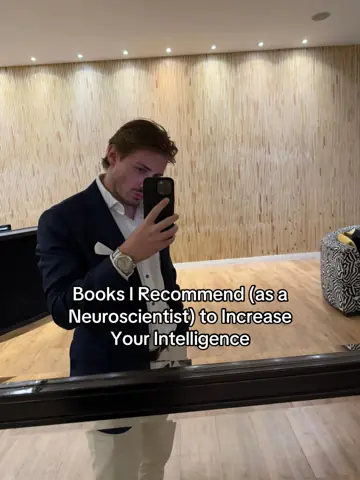 First slide: Books I Recommend (as a Neuroscientist) to Increase Your Intelligence