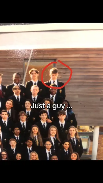 First slide: Just a guy ...