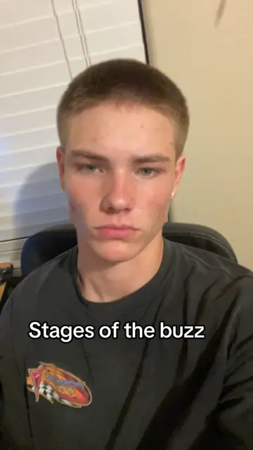 First slide: Stages of the buzz
