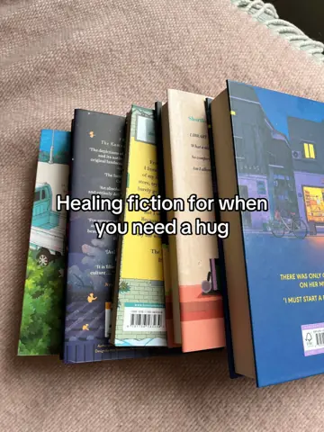 First slide: Healing fiction for when you need a hug