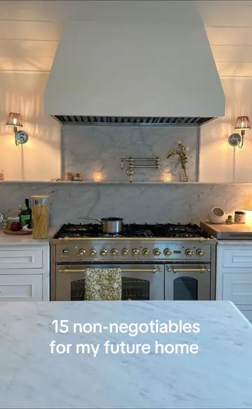 First slide: 15 non-negotiables for my future home