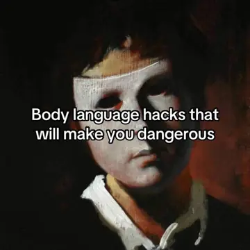 First slide: Body language hacks that will make you dangerous