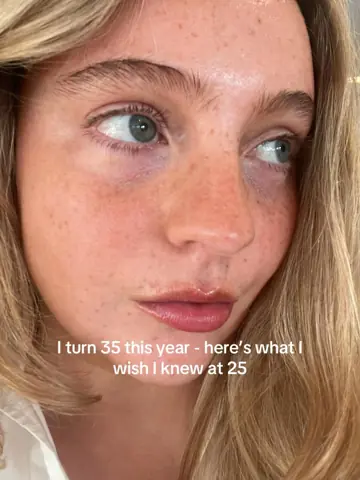 First slide: I turn 35 this year - here’s what I wish I knew at 25