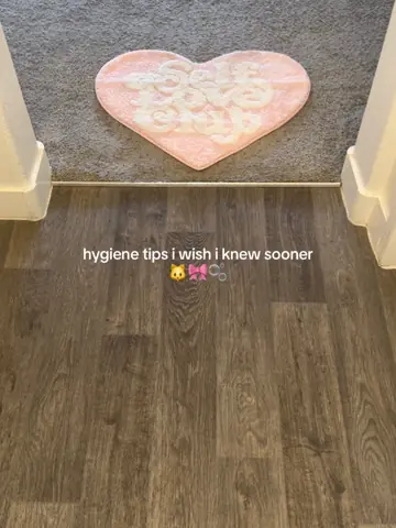First slide: hygiene tips i wish i knew sooner 🐱🎀🫧