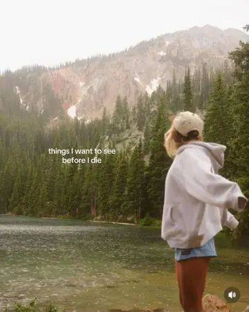 First slide: things I want to see before I die