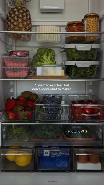 First slide: "I want to eat clean but don't know what to make" i gotchu 🫶✨