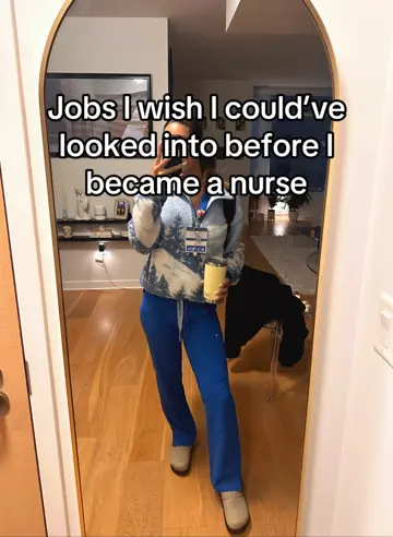 First slide: Jobs I wish I could've looked into before I became a nurse