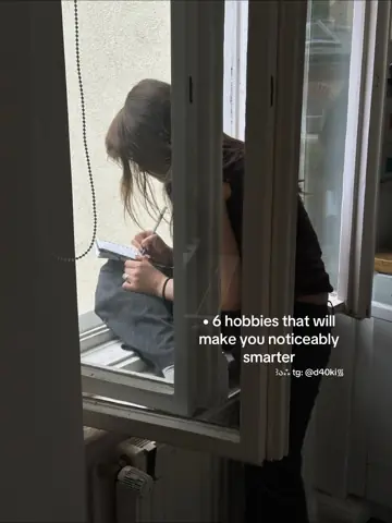 First slide: • 6 hobbies that will make you noticeably smarter
