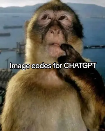 First slide: Image codes for CHATGPT